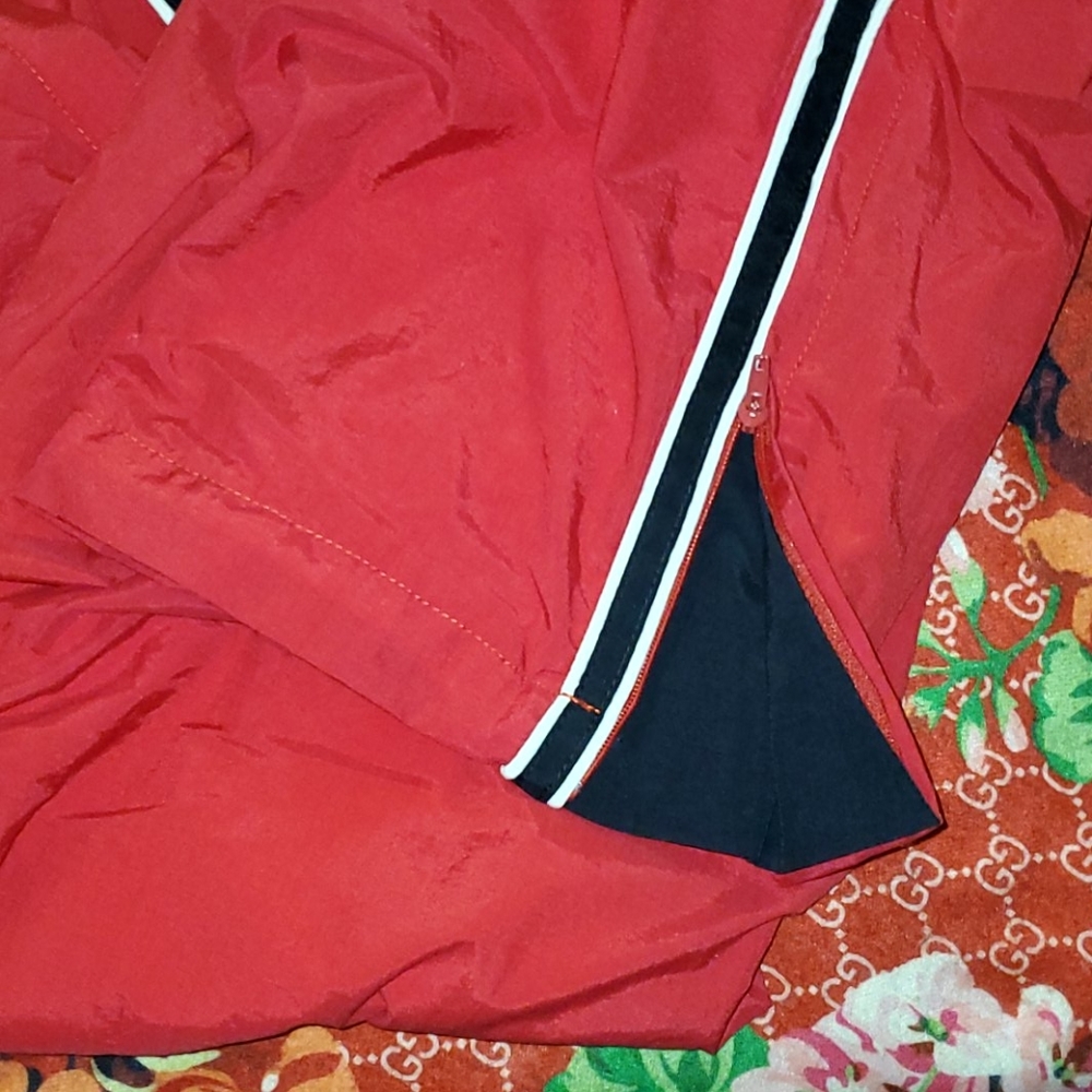 VINTAGE Red Track Pant - Picture 8 of 8